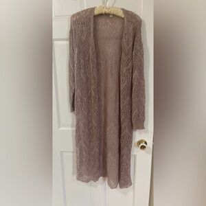 Moral Fiber crochet style sweater